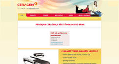 Desktop Screenshot of ceragemzlin.cz